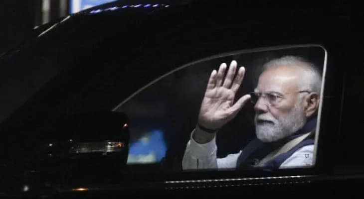 সেনা সম্মেলনে যোগ দিতে ফোর্ট উইলিয়ামে পৌঁছলেন প্রধানমন্ত্রী নরেন্দ্র মোদি