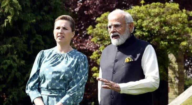 ডেনমার্কের প্রধানমন্ত্রী মেট্টি ফ্রিডেরিকসেনের সঙ্গে কথা বললেন প্রধানমন্ত্রী নরেন্দ্র মোদি