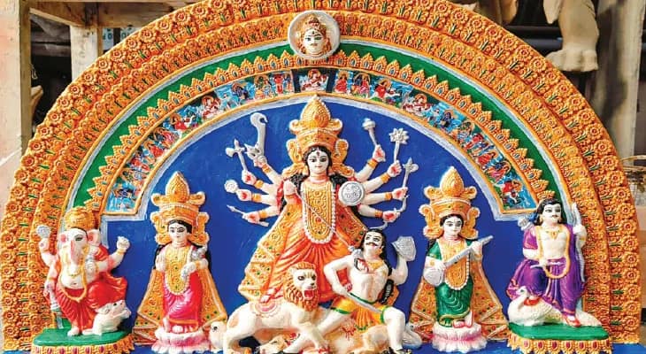 বর্ধমানের প্রতিমা যাচ্ছে কানাডা