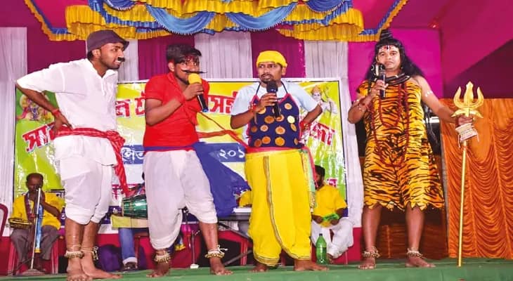 কলকাতার পুজোমণ্ডপে গম্ভীরা গান পরিবেশন করবেন মালদহের শিল্পীরা