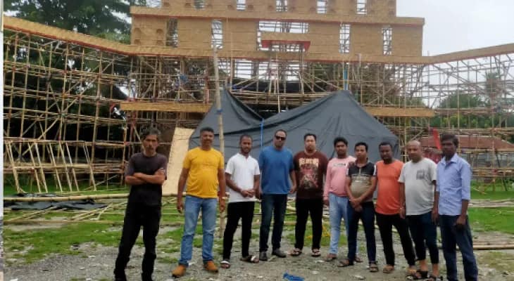 বিষ্ণুপুর ও পাঁচমুড়ার টেরাকোটা শিল্প দেখা যাবে ভুজিয়াপানি সর্বজনীনে