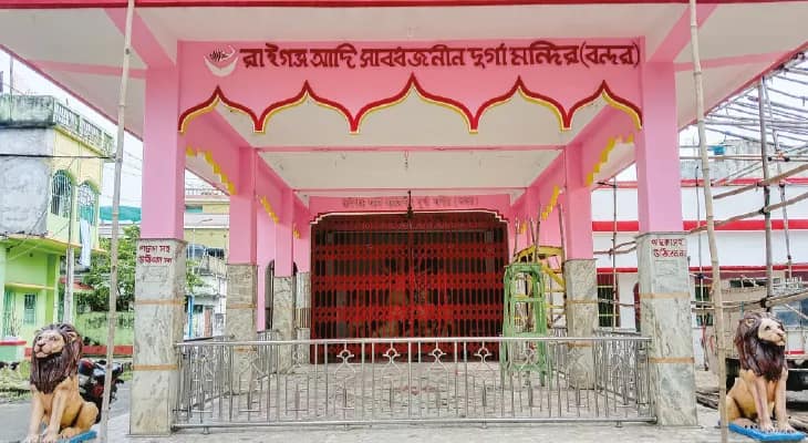 মহালয়ায় ফরাক্কা থেকে গঙ্গাজল এনে দুর্গাপুজো