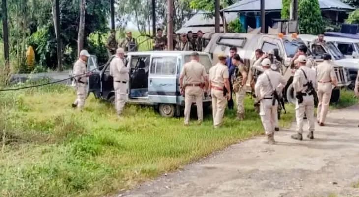 মণিপুরে অসম রাইফেলসের কনভয়ে হামলার ঘটনায় আটক দুই