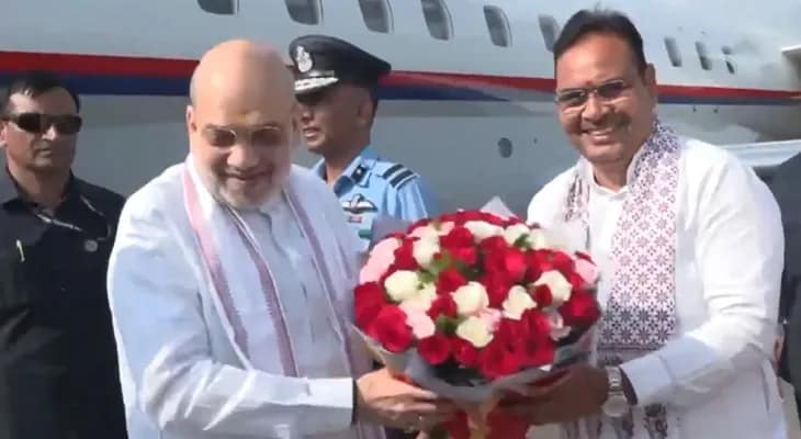 যোধপুরে পৌঁছলেন কেন্দ্রীয় স্বরাষ্ট্রমন্ত্রী অমিত শাহ