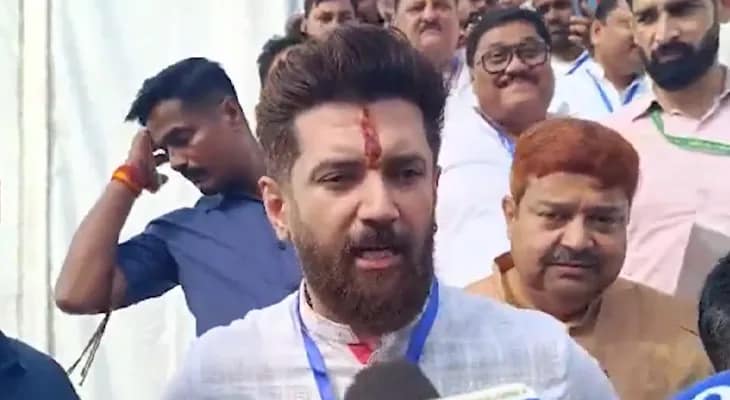 বিহারের পূর্ণিয়ায় এলেন কেন্দ্রীয় মন্ত্রী চিরাগ পাসোয়ান