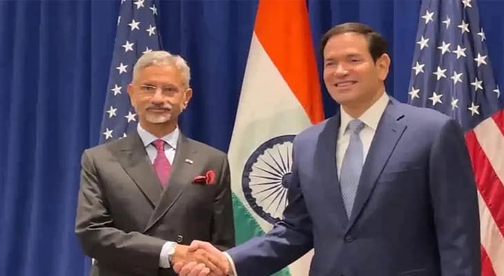 রাষ্ট্রসংঘের ৮০তম বার্ষিক সাধারণ সভায় যোগ দিয়ে মার্কিন বিদেশ সচিব মার্কো রোবিওয়ের সঙ্গে দেখা করলেন ভারতের বিদেশমন্ত্রী এস জয়শঙ্কর