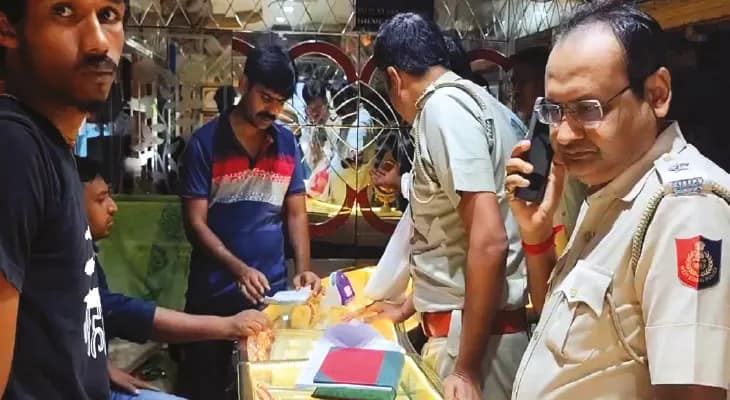 তমলুকে সোনার দোকানে ডাকাতি হাত-পা বেঁধে ৫০ লক্ষের গয়না লুট