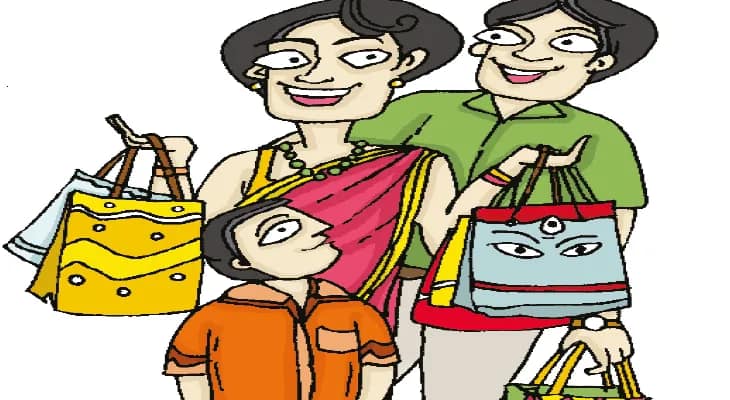 শিলিগুড়িতে জমজমাট পুজোর বাজার, বৃষ্টিতেও উৎসবের আমেজে তাল কাটেনি