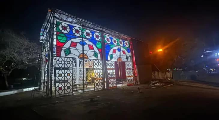 সাবেকিয়ানার সঙ্গেই আধুনিকতার মিশেল কালীবাড়ির পুজোগুলিতে, কেদারনাথ মন্দির, চন্দননগরের আলো দিল্লি, এনসিআরে