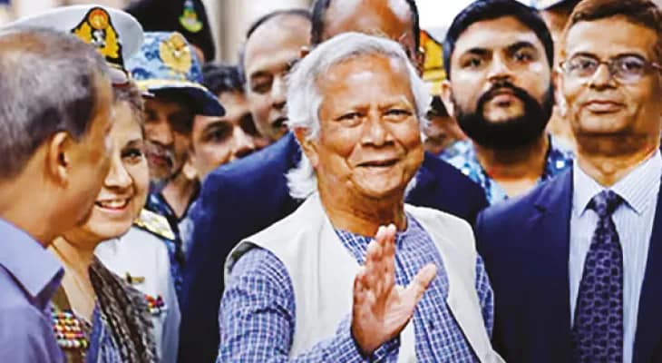 আমাদের ছাত্র আন্দোলন মানতে পারেনি ভারত: ইউনুস