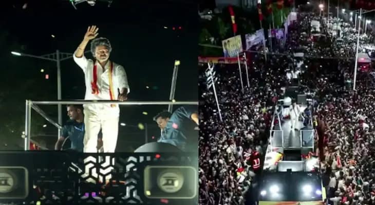 তামিলনাড়ুতে পদপিষ্ট কাণ্ড: মৃতদের পরিবারকে ২০ লক্ষ টাকা করে আর্থিক সাহায্যের ঘোষণা অভিনেতা তথা টিভিকে প্রধান বিজয়ের