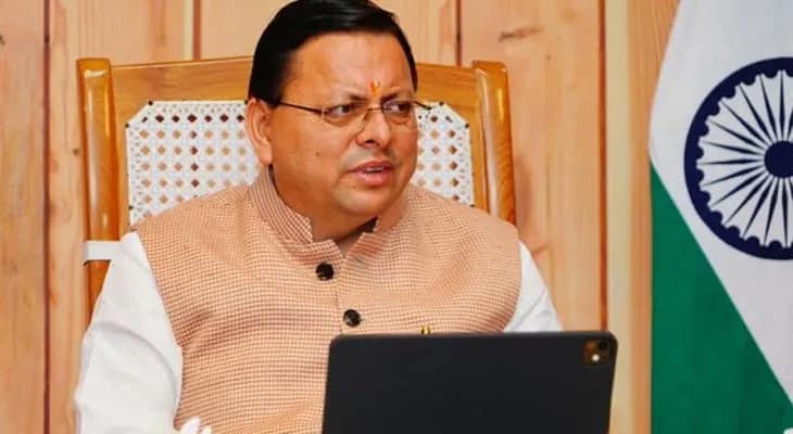 উচ্চ পর্যায়ের বৈঠক শুরু উত্তরাখণ্ডের মুখ্যমন্ত্রী পুষ্কর সিং ধামির