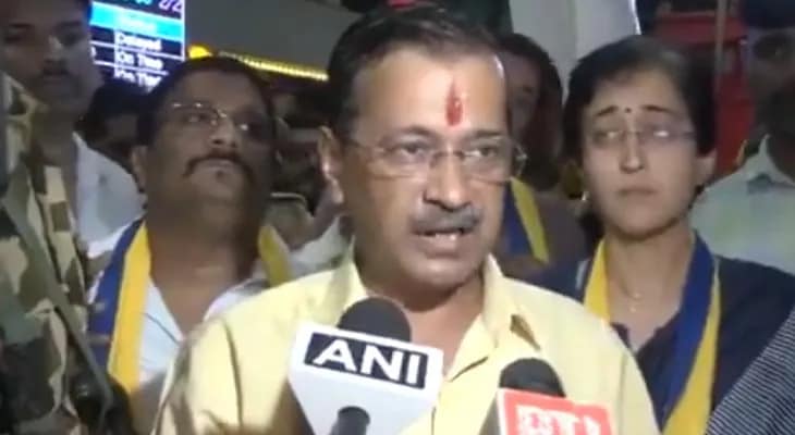 গোয়ার পানাজিতে গেলেন আপ সুপ্রিমো অরবিন্দ কেজরিওয়াল