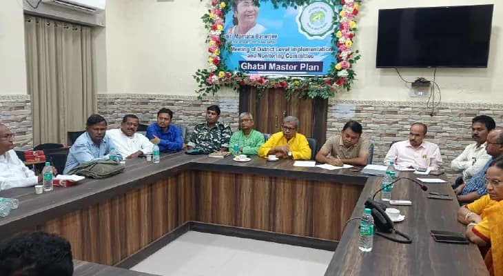 ঘাটাল মহকুমায় আবারও বন্যা পরিস্থিতি, পর্যবেক্ষণে সেচমন্ত্রী