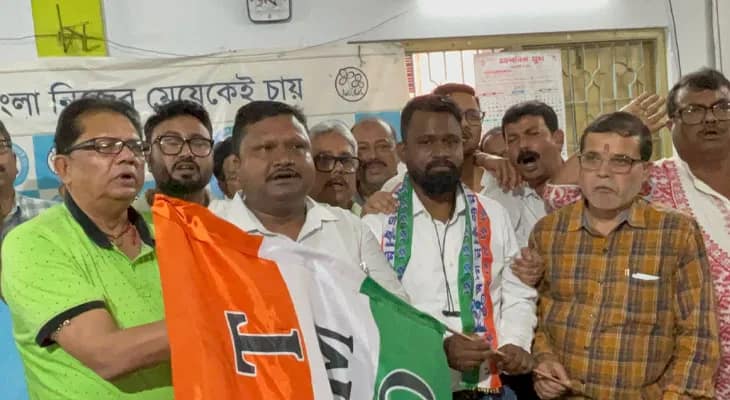 বিজেপি ছেড়ে তৃণমূলে যোগ দিলেন রাহুল লোহার
