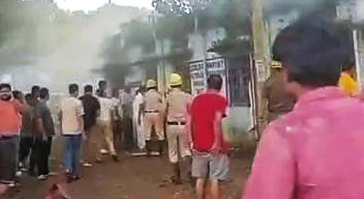 নাকাশিপাড়ায় সরকারি হাসপাতালে আগুন, চাঞ্চল্য