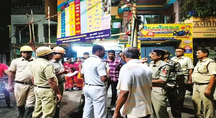 রামরাজাতলায় বাড়ির নীচে চলছিল বাজি তৈরি, বিস্ফোরণের গুরুতর জখম শ্রমিক