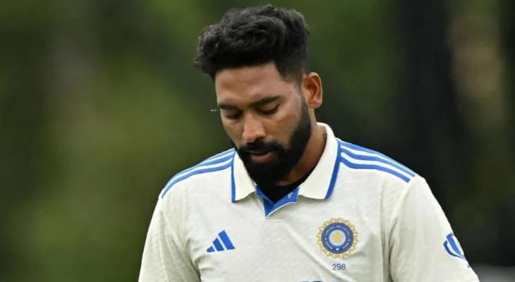 গরমে অসুস্থ মহম্মদ সিরাজ