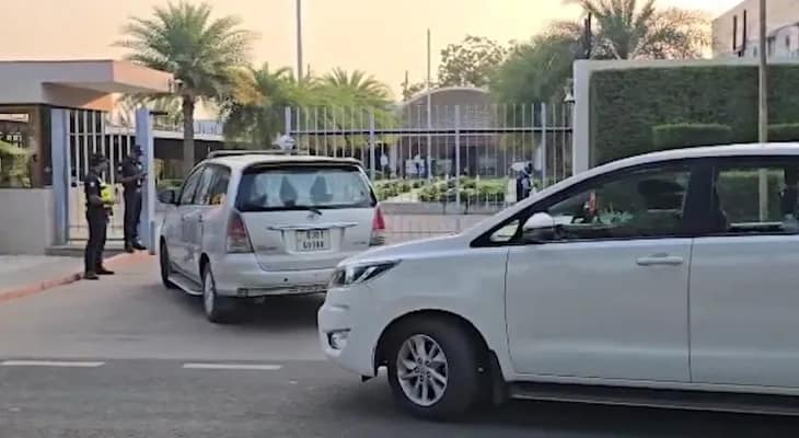 আমেদাবাদে এলেন বিজেপির সর্বভারতীয় সভাপতি জেপি নাড্ডা
