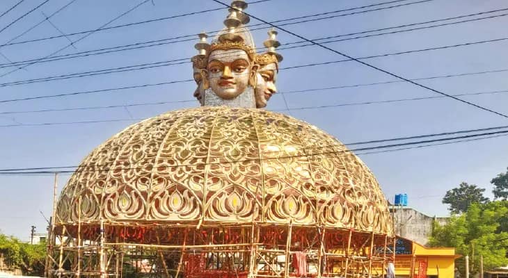 থিম ও বিগ বাজেটের পুজোয় বারাসতকে চ্যালেঞ্জ নৈহাটির