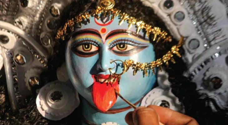 শিকল বাঁধা কালী, চেতলা