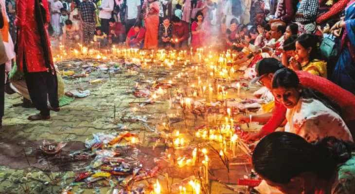 দিনহাটার বুড়িরপাঠের বনদুর্গা এখন বুড়ি মা হিসেবেই পরিচিত
