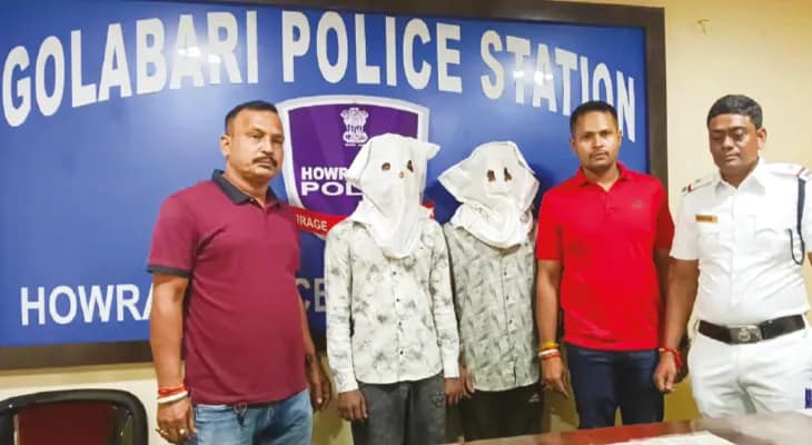 গোলাবাড়িতে গ্রেফতার জাল নোটের  কারবারি পিতা-পুত্র, বা‌জেয়াপ্ত নোট