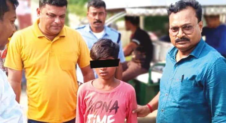পাচারের আগেই উদ্ধার কিশোর,  অভিযুক্তের খোঁজে তল্লাশি পুলিশের