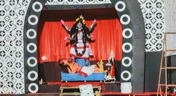 ভারতী সংঘ তুলে ধরছে আদিবাসী সংস্কৃতি, ঐক্যতানে কাল্পনিক মন্দির