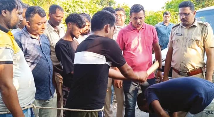 বেগমপুর খুন কাণ্ডে ঘটনার পুনর্নির্মাণ
