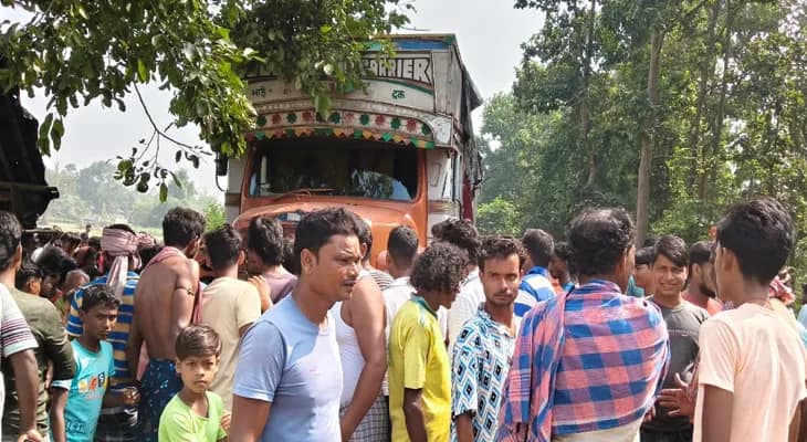 বাঁকুড়ার বিষ্ণুপুরে বাইক ও লরির মধ্যে মুখোমুখি সংঘর্ষ, মৃত ১, জখম ২