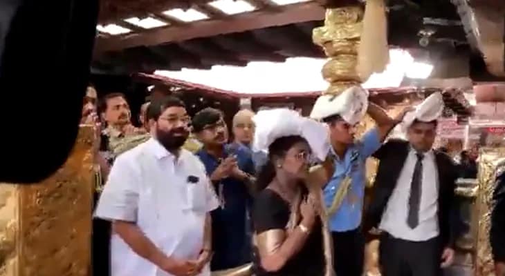 কেরলের শবরীমালা মন্দিরে পুজো দিলেন রাষ্ট্রপতি দ্রৌপদী মুর্মু