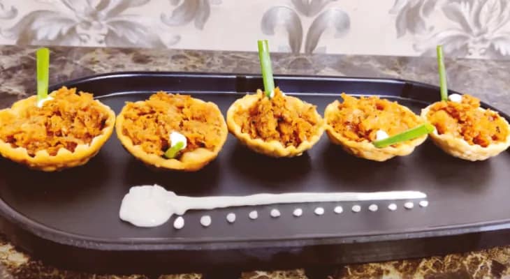 সোয়া কারি  মশলা টার্টলেট
