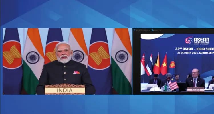 ২২তম এশিয়ান সামিটে ভার্চুয়ালি যোগ দিলেন প্রধানমন্ত্রী নরেন্দ্র মোদি