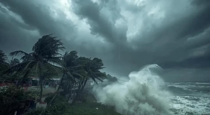 মন-থা’র দোসর পশ্চিমীঝঞ্ঝা, বুধ থেকে শুক্রবার বজ্রবিদ্যুৎ সহ ভারী বৃষ্টির সম্ভাবনা