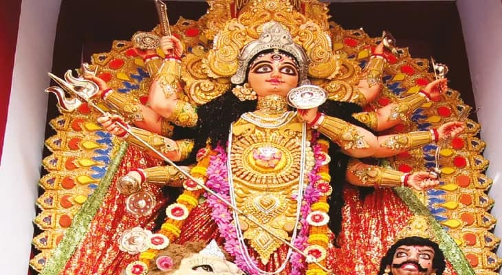 পোড়ামার পুজো দিয়েই শুরু মহিষমর্দিনী মাতার আরাধনা