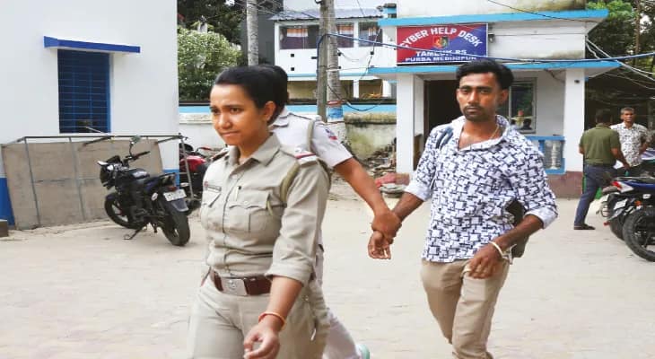 বাড়িওয়ালার ক্লাস এইটের মেয়েকে নিয়ে দীঘা, নাকা চেকিংয়ে ধৃত যুবক