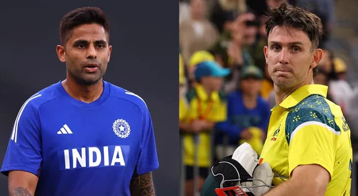 দ্বিতীয় টি-২০: ২৮ রানে আউট ট্রাভিস হেড, অস্ট্রেলিয়া ৫১/১ (৪.৩ ওভার) টার্গেট ১২৬