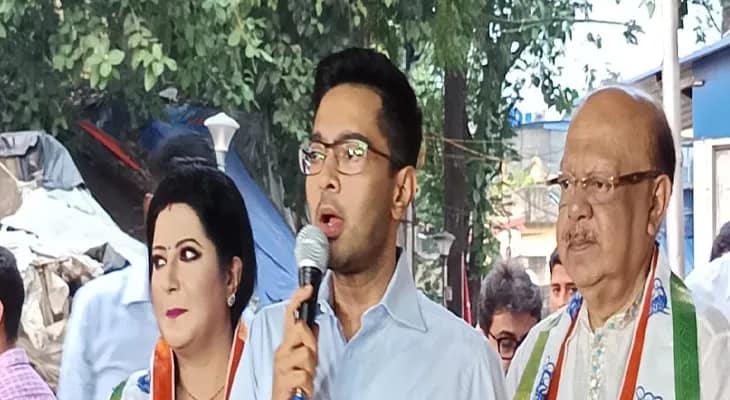 সাংবাদিক বৈঠকে অভিষেক বন্দ্যোপাধ্যায়