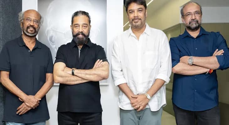 বড়পর্দায় জুটি বাঁধলেন রজনী-কমল
