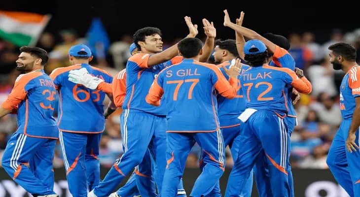 অস্ট্রেলিয়াকে ৪৮ রানে হারিয়ে সিরিজে ২-১ ব্যবধানে এগিয়ে ভারত
