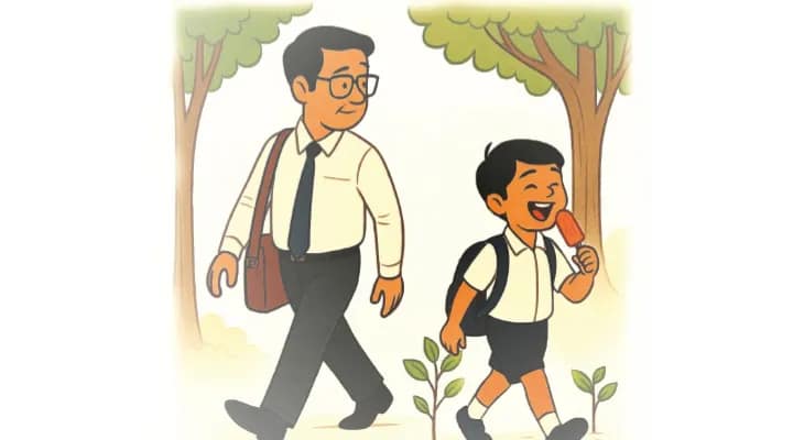 শৈশবের স্টেশনে স্মৃতির রেল