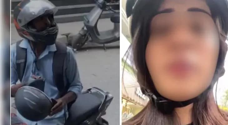 পিছনে বসা তরুণীর পা ধরার চেষ্টা অ্যাপ বাইক চালকের, চাঞ্চল্য বেঙ্গালুরুতে