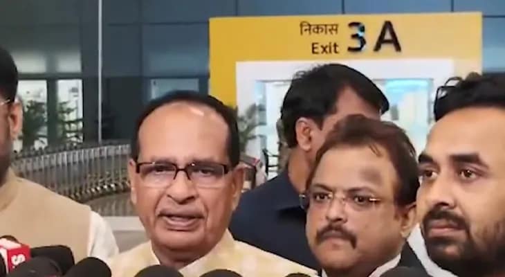 পাটনায় এলেন কেন্দ্রীয় মন্ত্রী শিবরাজ সিং চৌহান