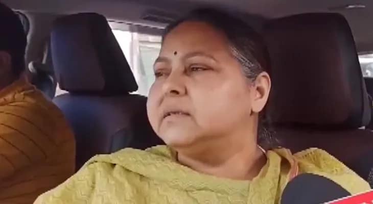 বিহারের দানাপুরে গেলেন আরজেডি সাংসদ মিসা ভারতী