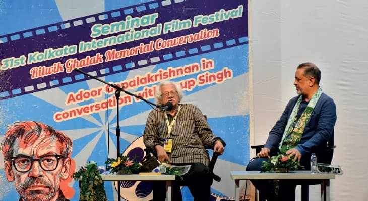 জীবদ্দশায় ন্যায্য সম্মান পাননি ঋত্বিক, চলচ্চিত্র উৎসবে গুরুপ্রণাম ছাত্র আদুরের