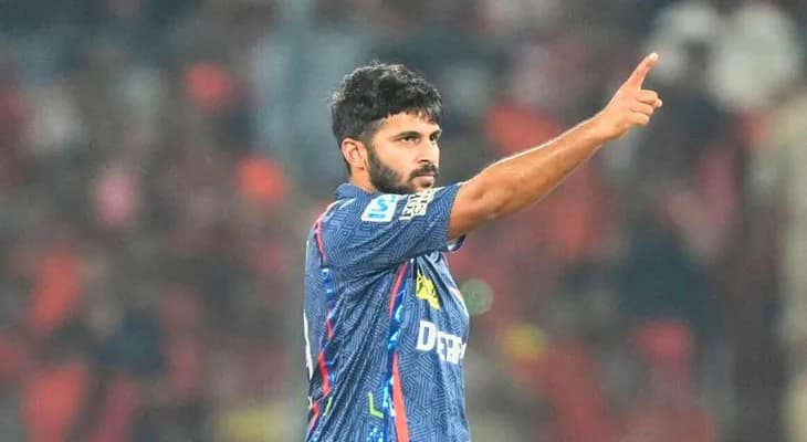 ২ কোটি টাকায় লখনউ সুপার জায়ান্টস ছেড়ে মুম্বই ইন্ডিয়ান্সে যোগ দিলেন শার্দুল ঠাকুর