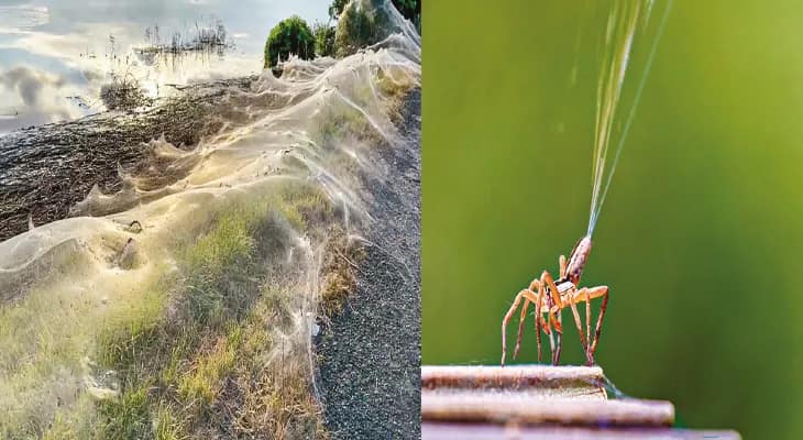 মাকড়সাও কি উড়তে পারে?