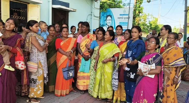 আমগুড়িতে বন্যায় মেলেনি ক্ষতিপূরণ, ক্ষোভ গ্রামবাসীদের