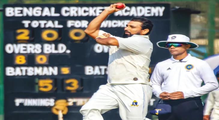 প্রথম ইনিংসে লিড নিল বাংলা